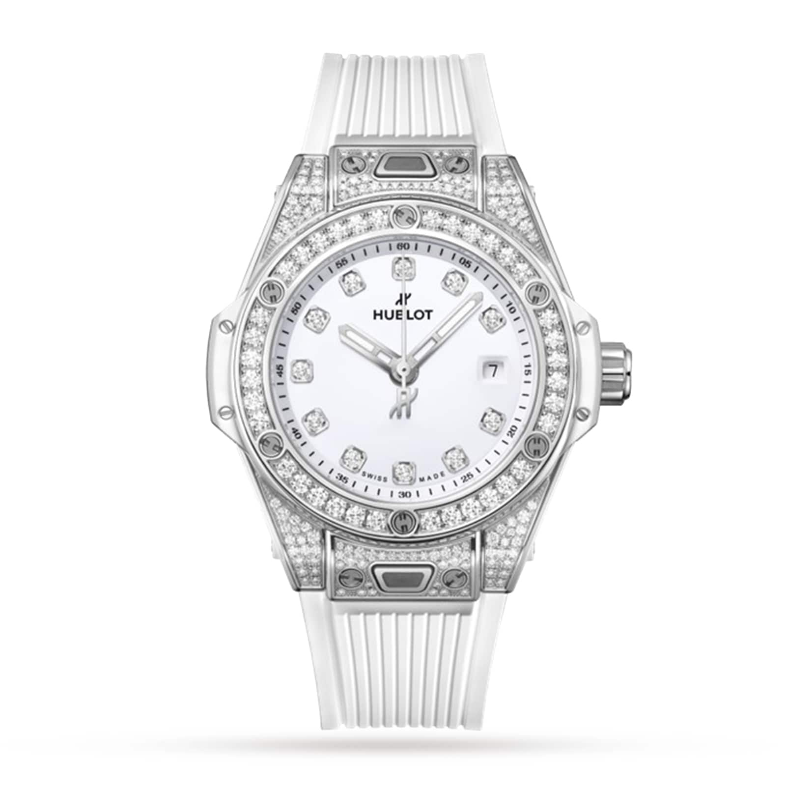 Hublot ladies watch with diamonds sale