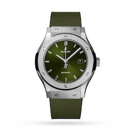 17170946 - Classic Fusion Titanium Green 42mm
