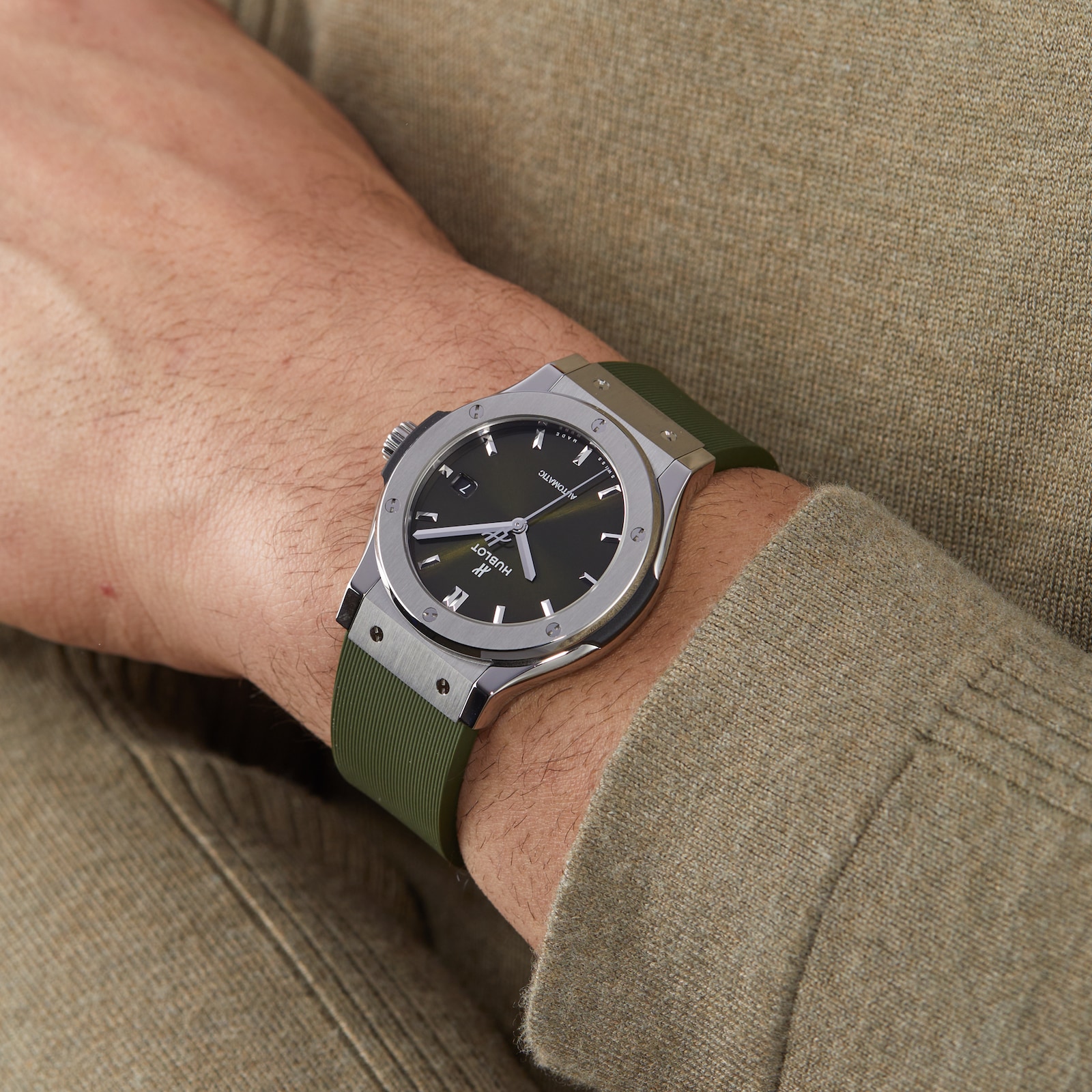 Hublot Classic Fusion Titanium Green 42mm