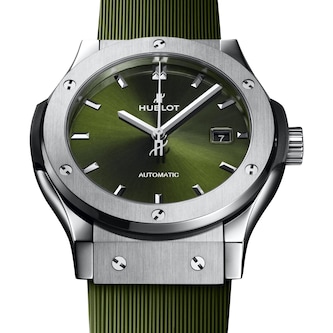 Hublot Classic Fusion Titanium Green 42mm Hublot Classic Fusion Titanium Green 42mm