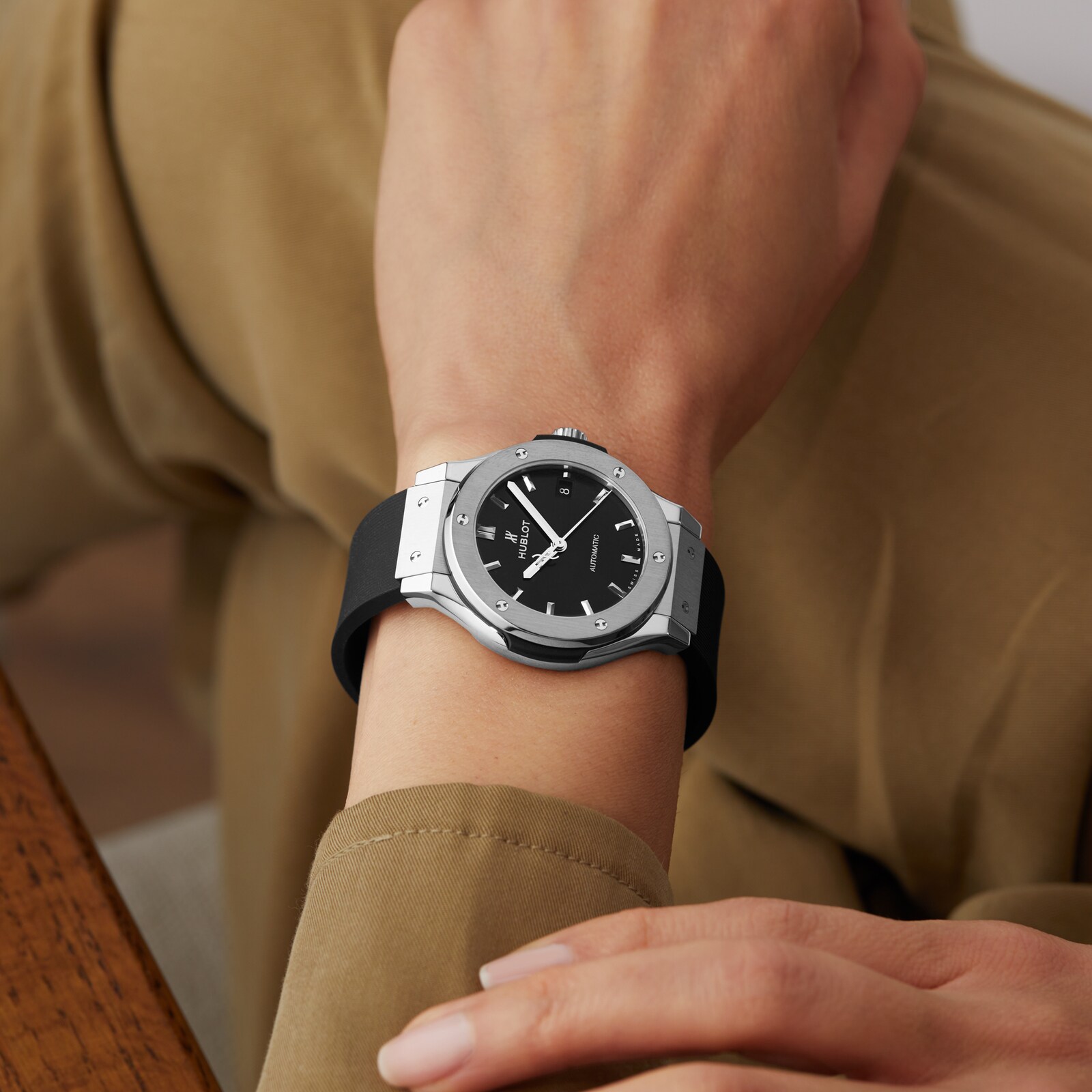 Hublot Classic Fusion Titanium 38mm Ladies Watch