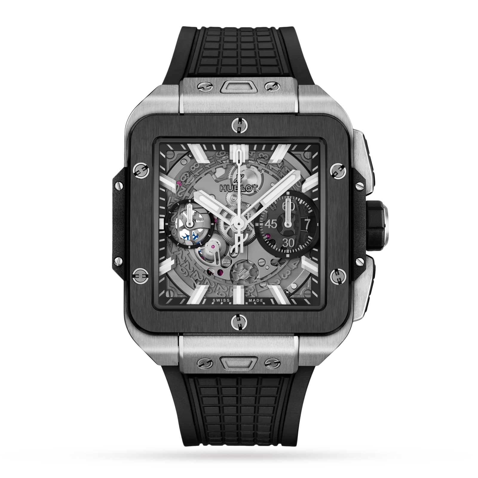 Hublot Square Bang Unico Titanitum Ceramic 42mm Mens Watch