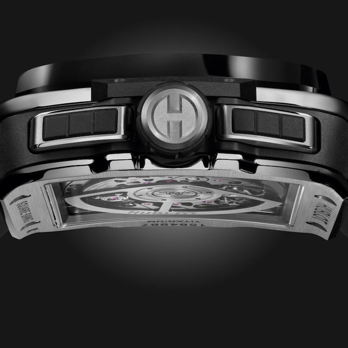 Hublot Square Bang Ceramic Watches In Black And White For 2023