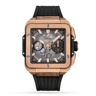 Hublot Square Bang Unico King Gold 42mm Mens Watch