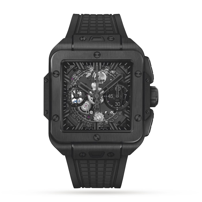 Hublot Square Bang Unico All Black 42mm Mens Watch