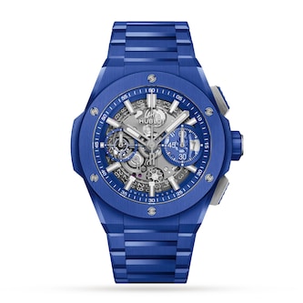 Hublot Big Bang Integral Indigo Blue Ceramic 42mm Mens Watch