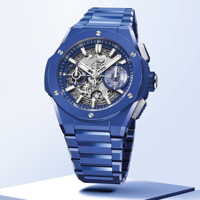Hublot Big Bang Integral Indigo Blue Ceramic 42mm Mens Watch