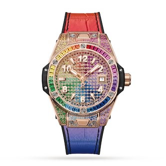Hublot Big Bang One Click King Gold Rainbow 33mm Unisex Watch