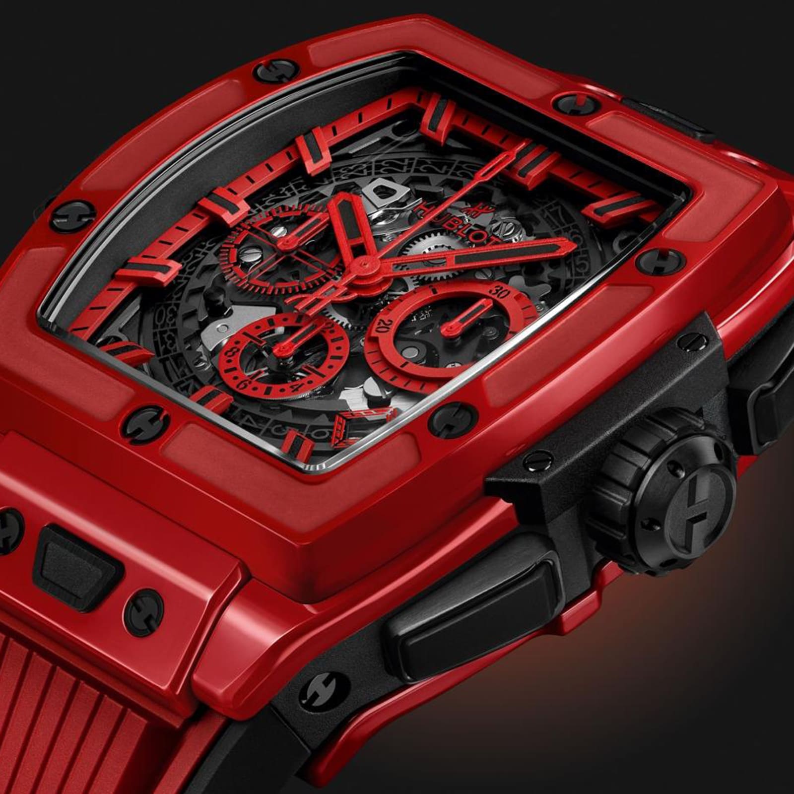 Hublot best sale red watch