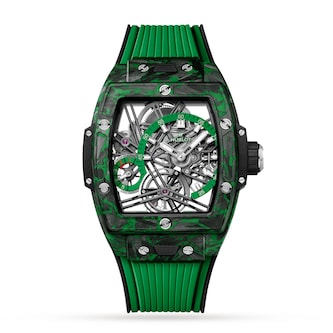 Hublot Spirit Of Big Bang Tourbillon Carbon Green 42mm Mens Watch