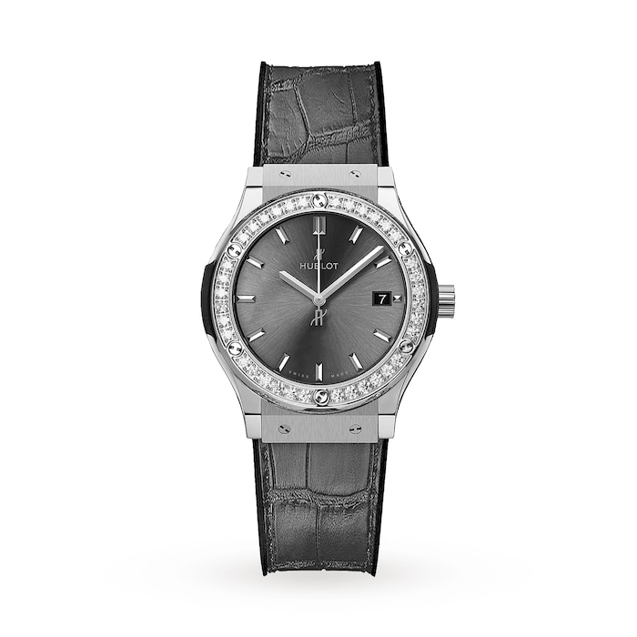 Hublot Classic Fusion Racing Grey Titanium 33mm Ladies Watch