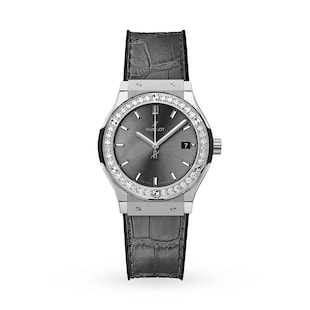 Hublot Classic Fusion Racing Grey Titanium 33mm Ladies Watch