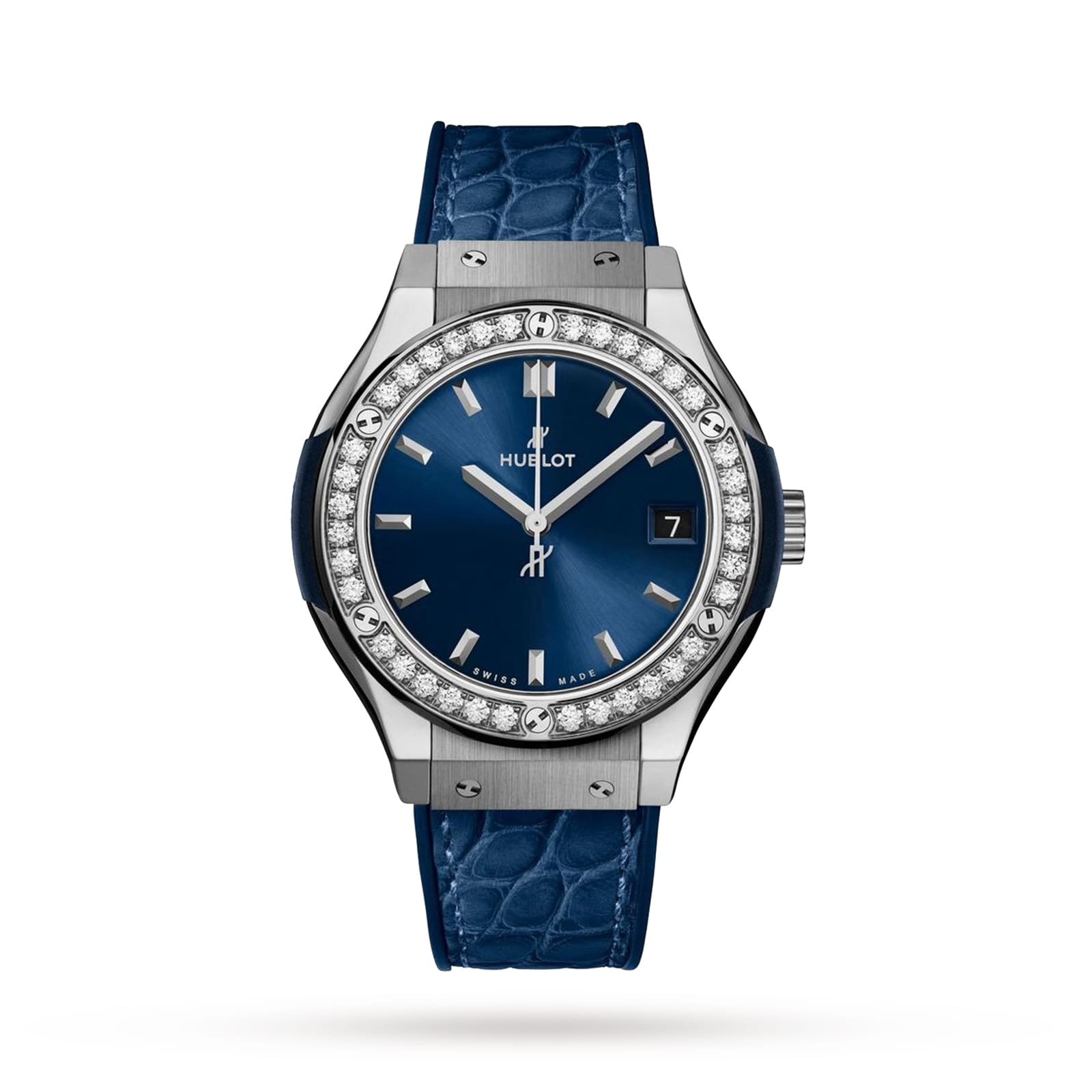 Hublot Classic Fusion Diamond 33mm Ladies Watch 581.NX.7170.LR.1104 ...