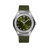 Hublot Classic Fusion Titanium Green 33mm Ladies Watch