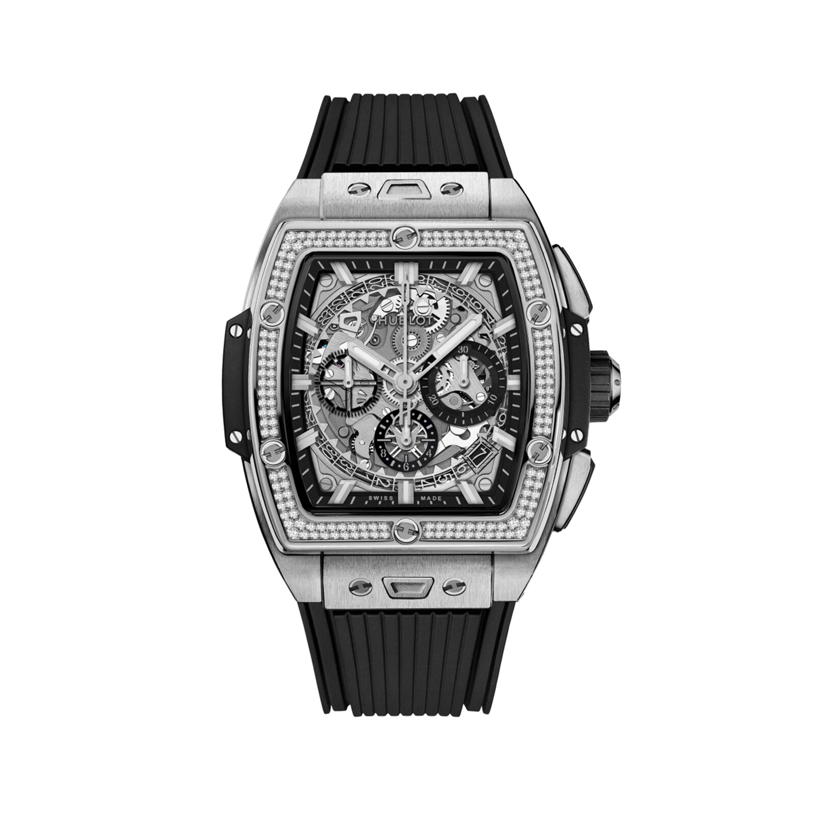 Hublot Spirit Of Big Bang Titanium Diamonds 42mm Mens Watch