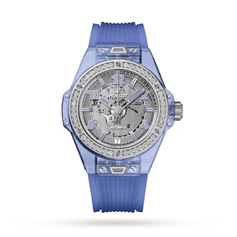 Hublot Big Bang One Click Blue Sapphire Diamonds 39mm