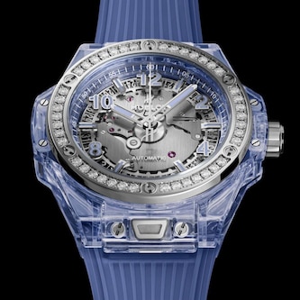 Hublot Big Bang One Click Blue Sapphire Diamonds 39mm