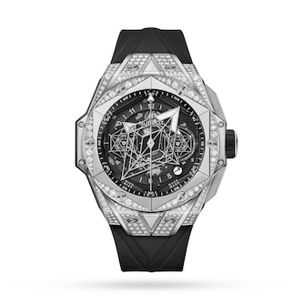 Hublot Big Bang Sang Bleu II Titanium Pavé 45mm