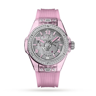 Hublot Big Bang One Click Pink Sapphire Diamonds 39mm