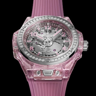 Hublot Big Bang One Click Pink Sapphire Diamonds 39mm