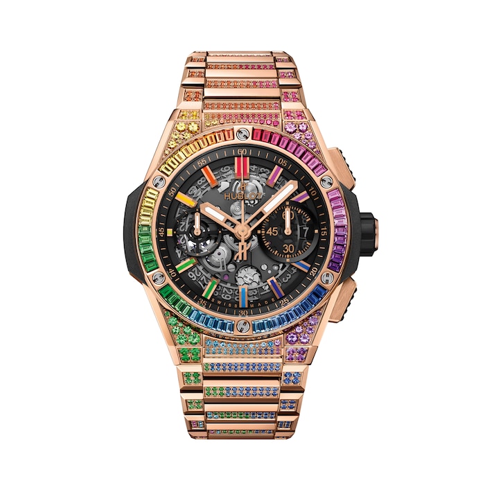 Hublot Big Bang Intergrated King Gold Rainbow 42mm