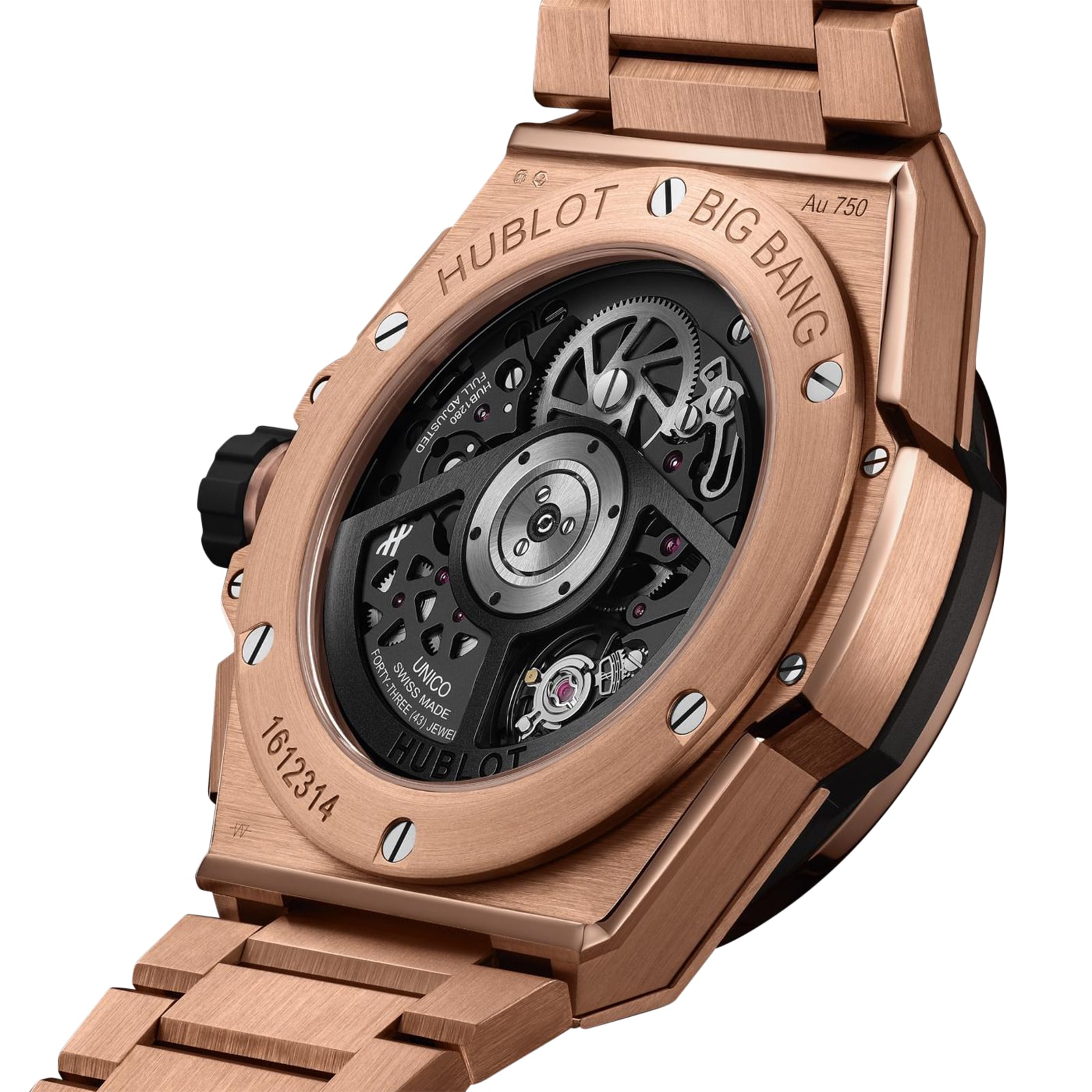 Hublot Big Bang Intergrated King Gold Rainbow 42mm 451.OX.1180.OX.3999 ...