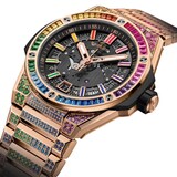 Hublot Big Bang Intergrated Time Only King Gold Rainbow 40mm