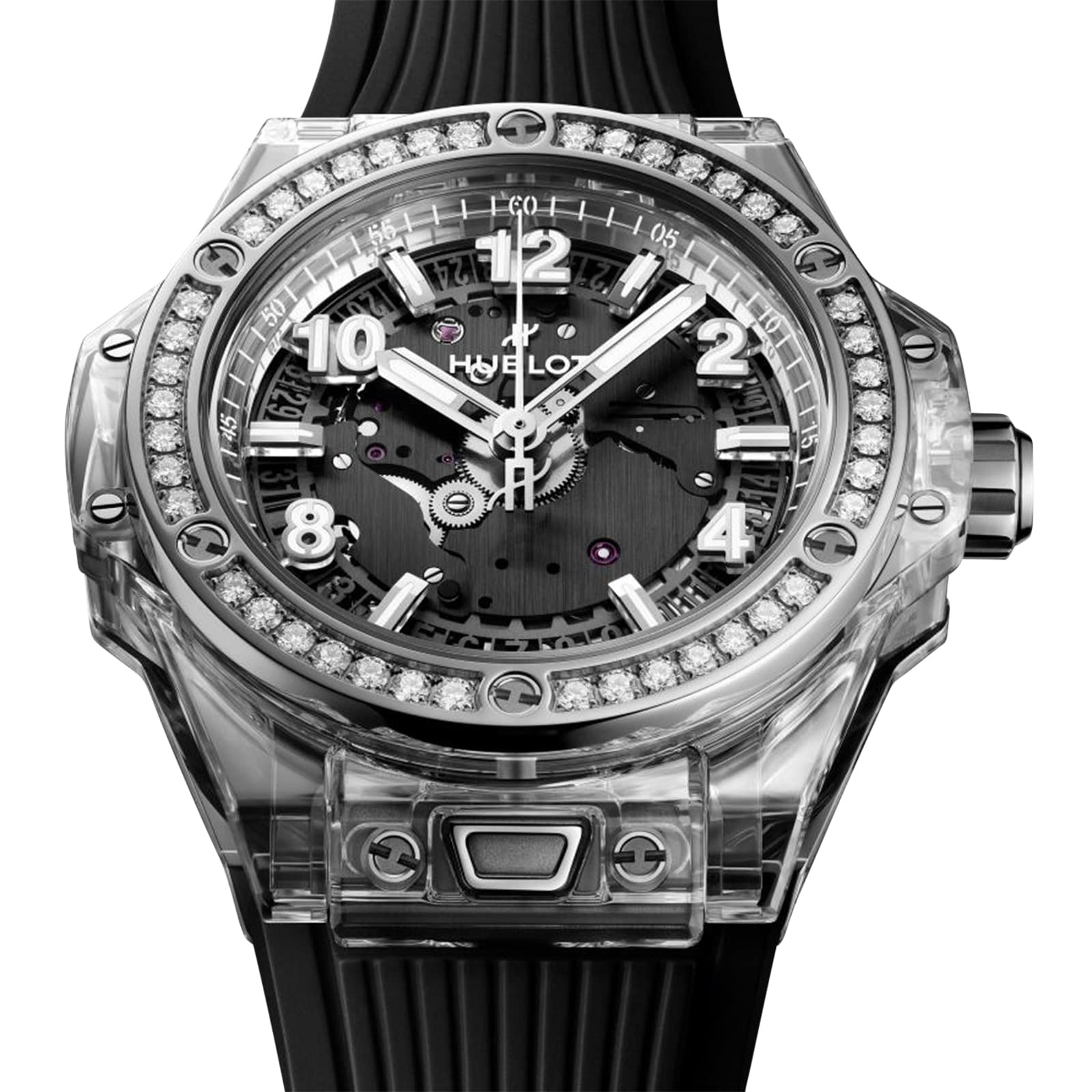 Hublot Big Bang One Click Sapphire Diamonds 39mm 465.JX.4902.RX.1204 ...