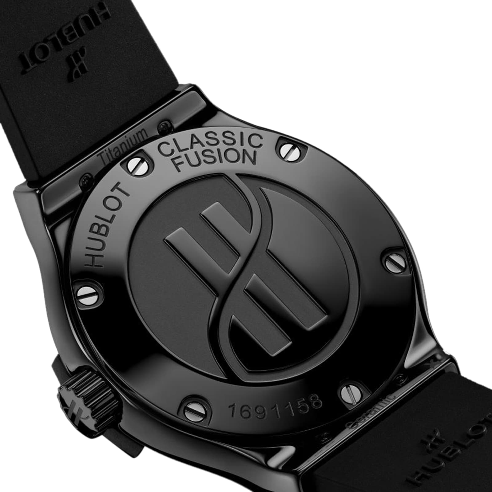 Hublot Classic Fusion 33mm Black Dial Black Rubber Watch 581.CO.1781.RX –  WATCHXNYC