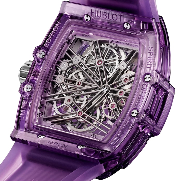 Hublot Spirit Of Big Bang Tourbillon Purple Sapphire 42mm