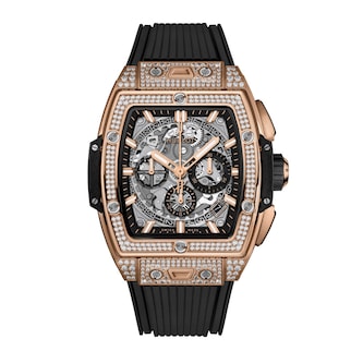 Hublot Spirit Of Big Bang King Gold Pave 42mm Mens Watch Hublot Spirit Of Big Bang King Gold Pave 42mm Mens Watch