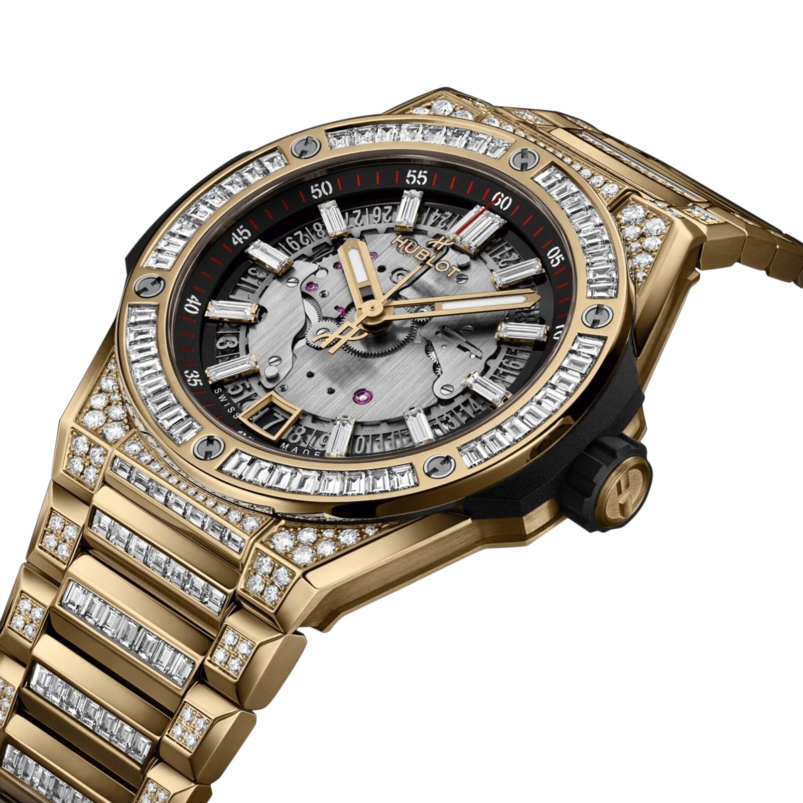 Hublot Big Bang Integrated Time Only 40mm - Yellow Gold Jewellery