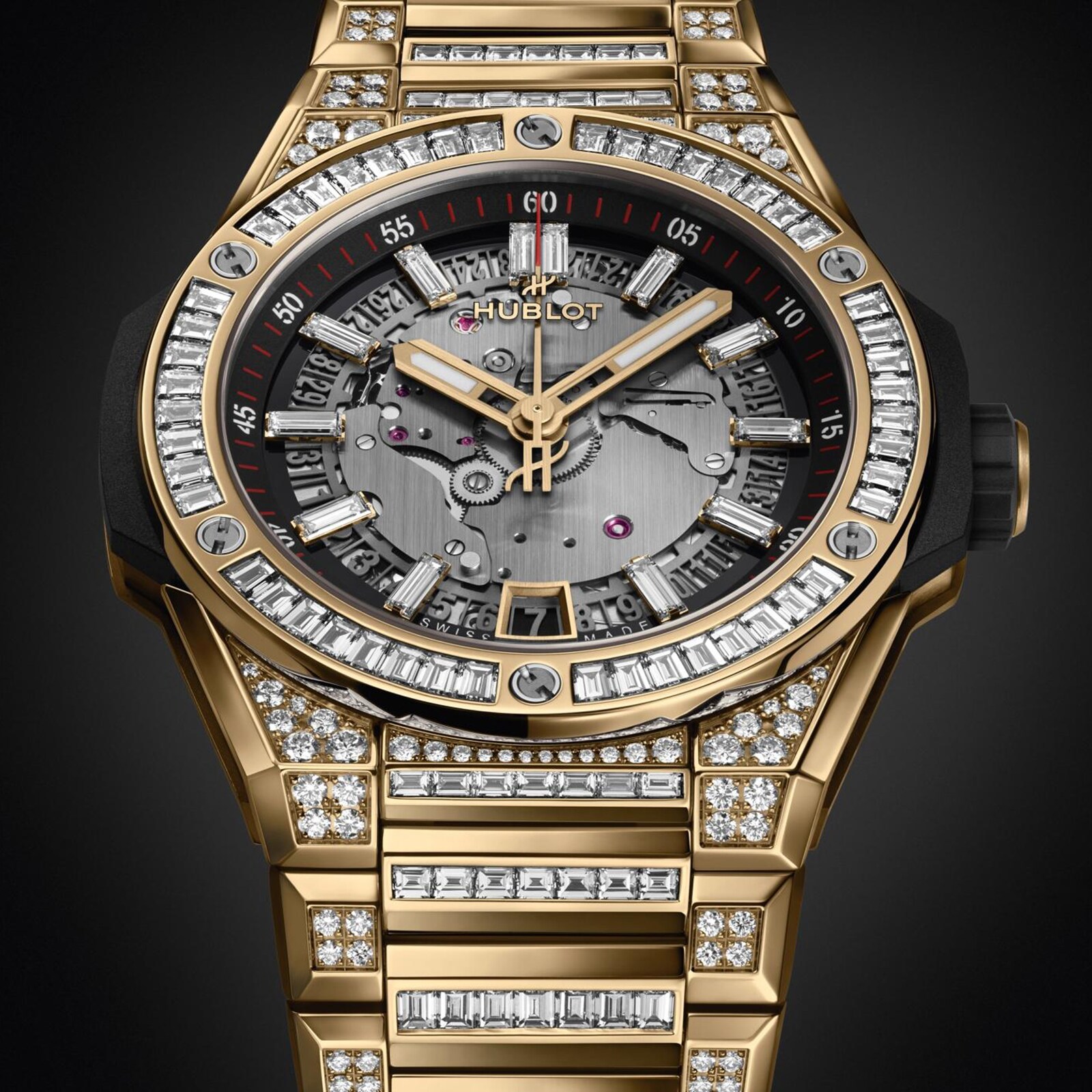 Hublot Big Bang Integrated Time Only 40mm - Yellow Gold Jewellery