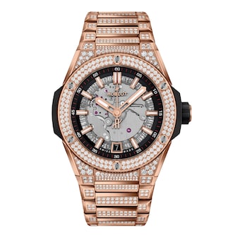 Hublot Big Bang Integrated Time Only 40mm - King Gold Pave