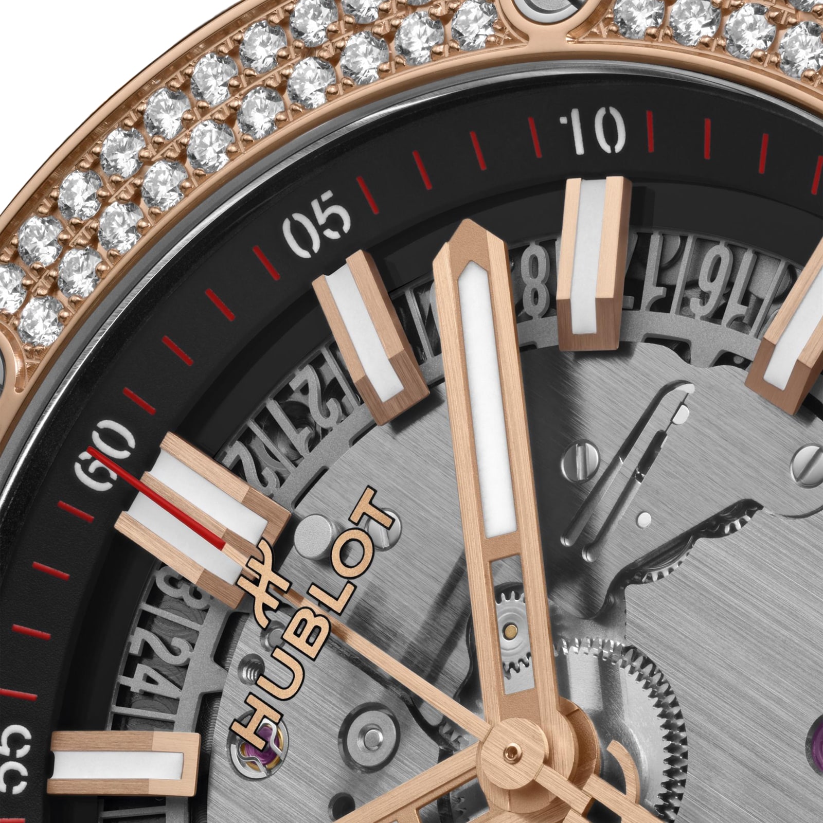 Hublot Big Bang Integrated Time Only 40mm - King Gold Pave