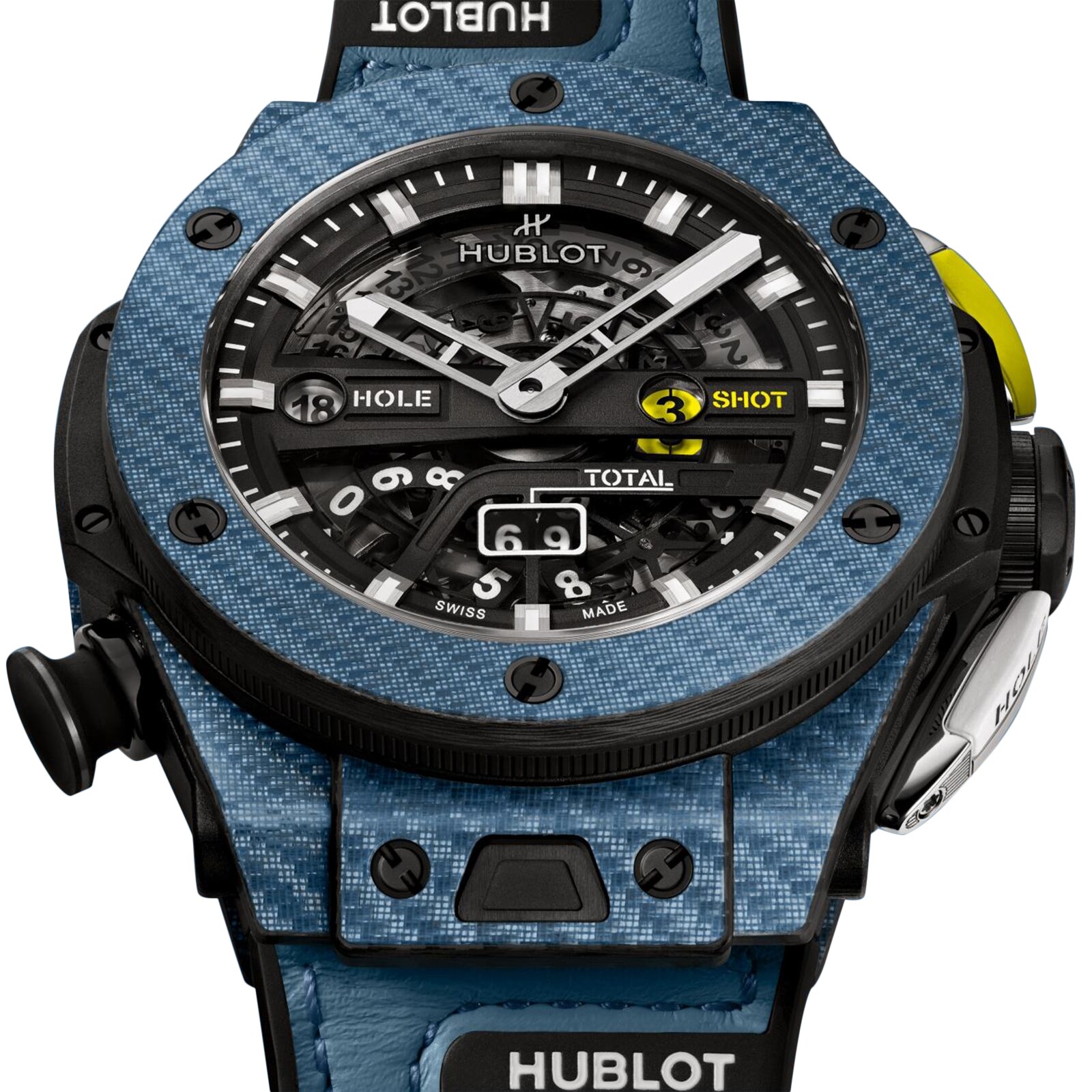 Hublot Big Bang Unico Golf Sky Blue Carbon 45mm