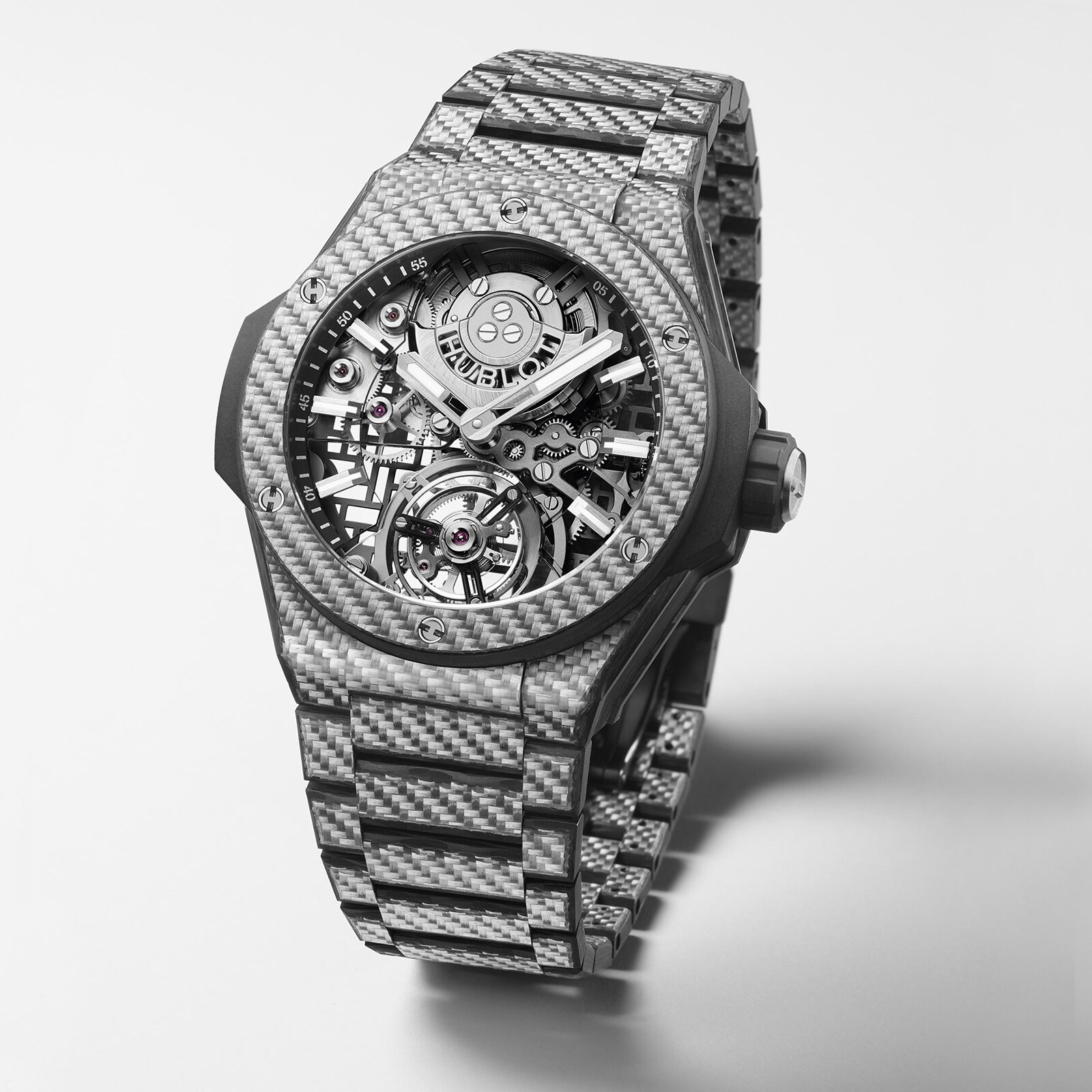 Hublot Big Bang Integrated Tourbillon Full Carbon 43mm