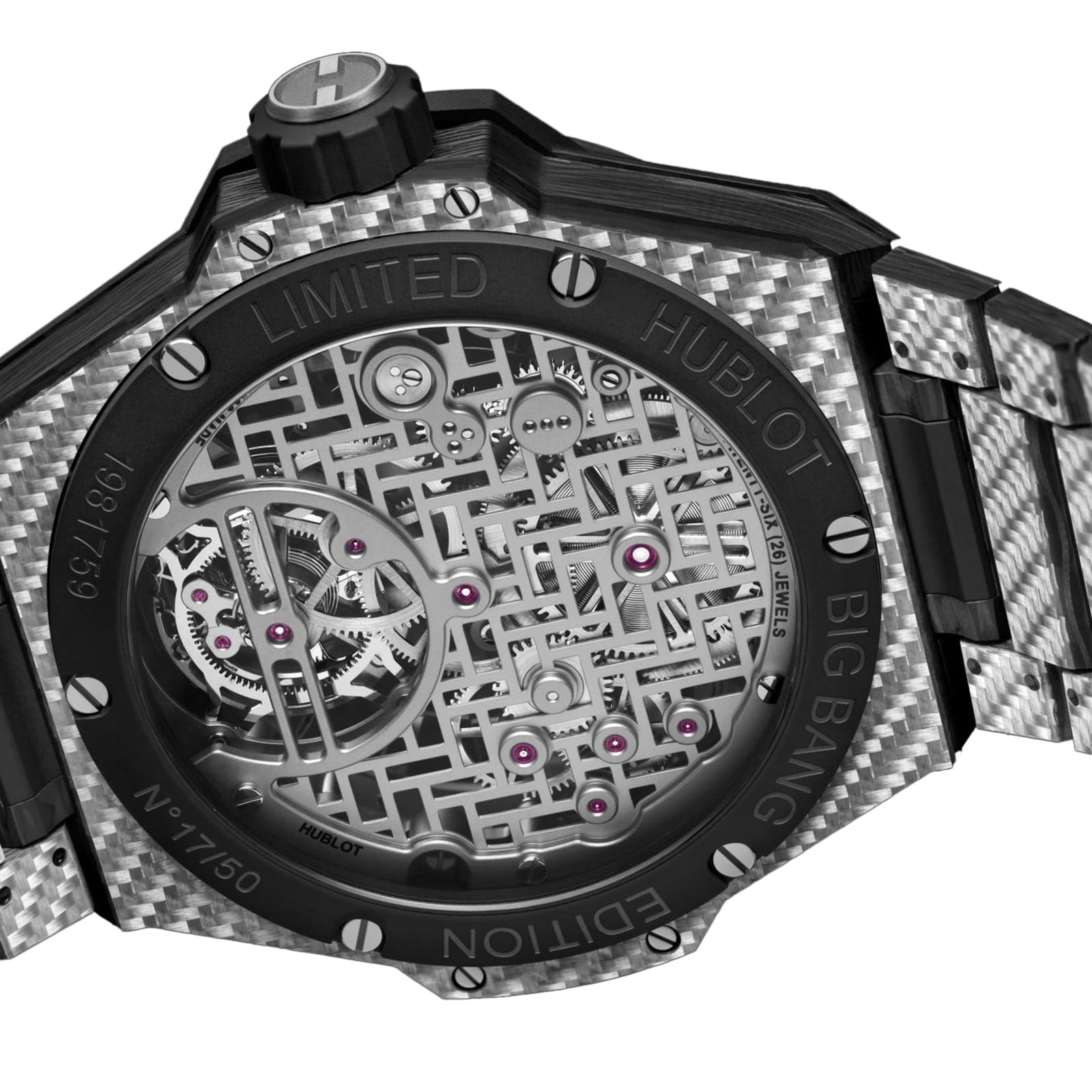 Hublot Big Bang Integrated Tourbillon Full Carbon 43mm