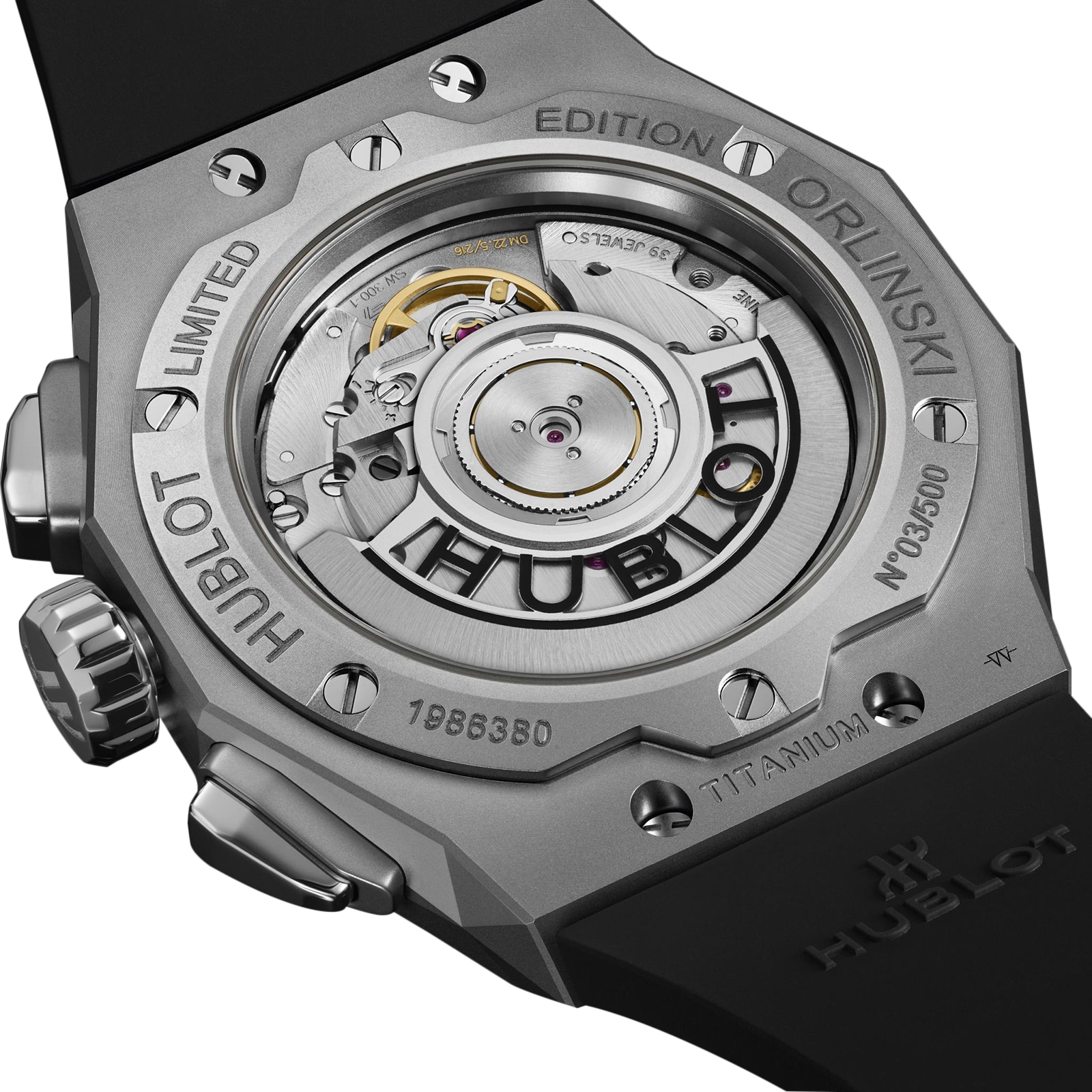 Hublot Classic Fusion Chronograph Orlinski Titanium 41mm 549.NI.1270.RX ...