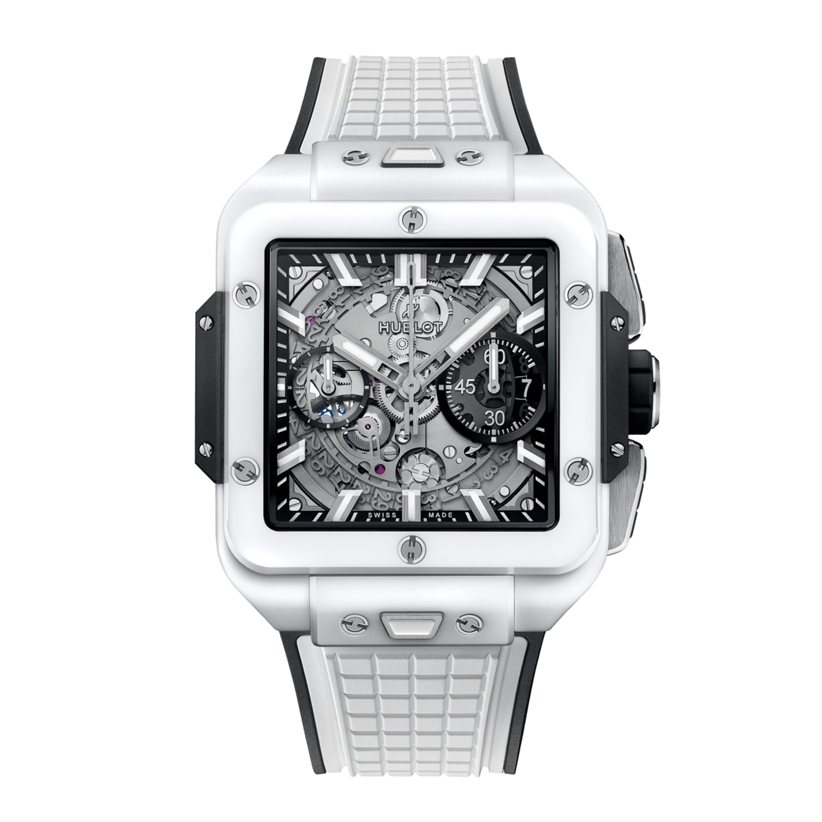 Hublot Square Bang Unico White Ceramic 42mm