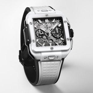 Hublot Square Bang Unico White Ceramic 42mm