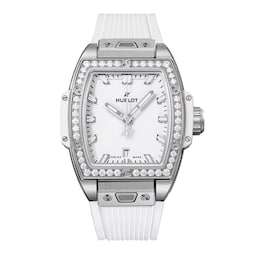 17171109 - Spirit Of Big Bang Steel White Diamonds 32mm
