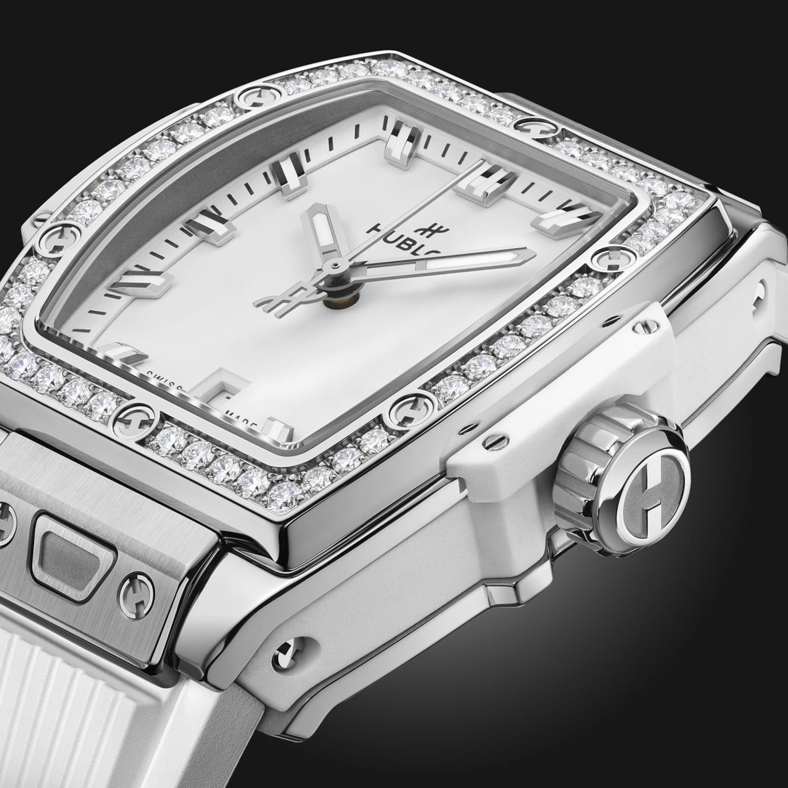 Hublot Spirit Of Big Bang Steel White Diamonds 32mm Hublot Spirit Of Big Bang Steel White Diamonds 32mm