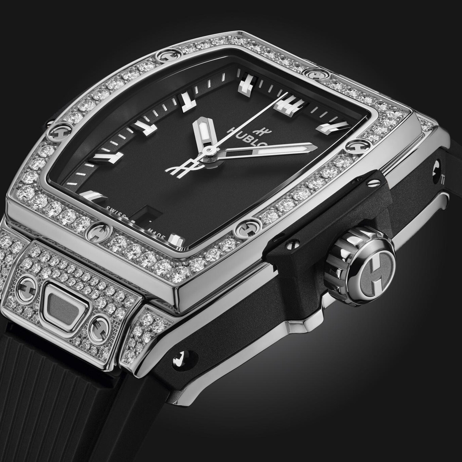 Hublot Spirit Of Big Bang Steel Pave 32mm