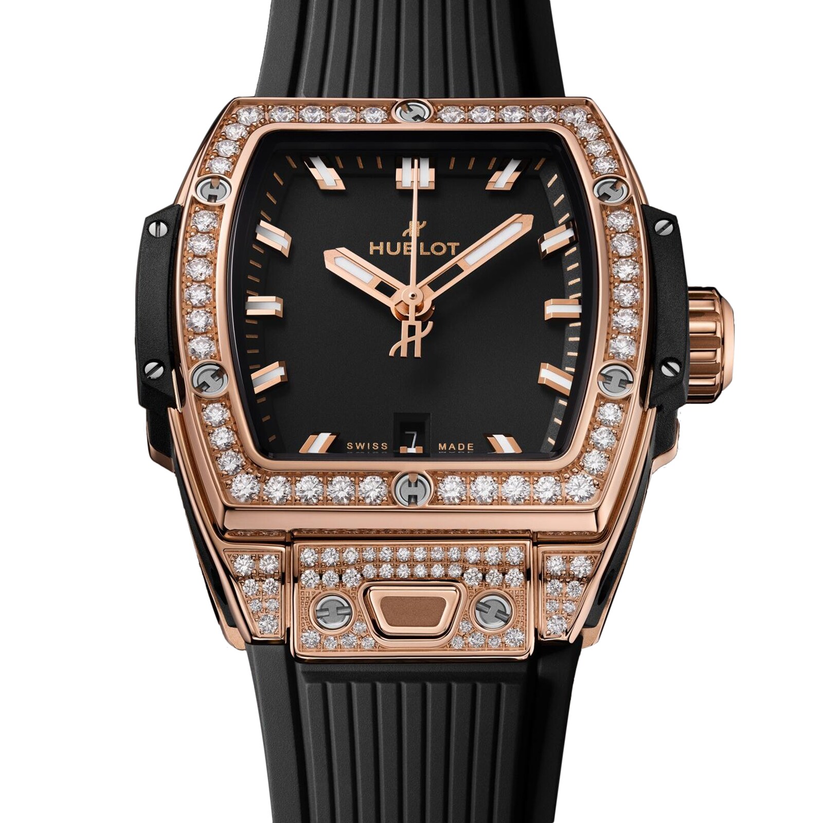 Hublot Spirit Of Big Bang King Gold Pave 32mm