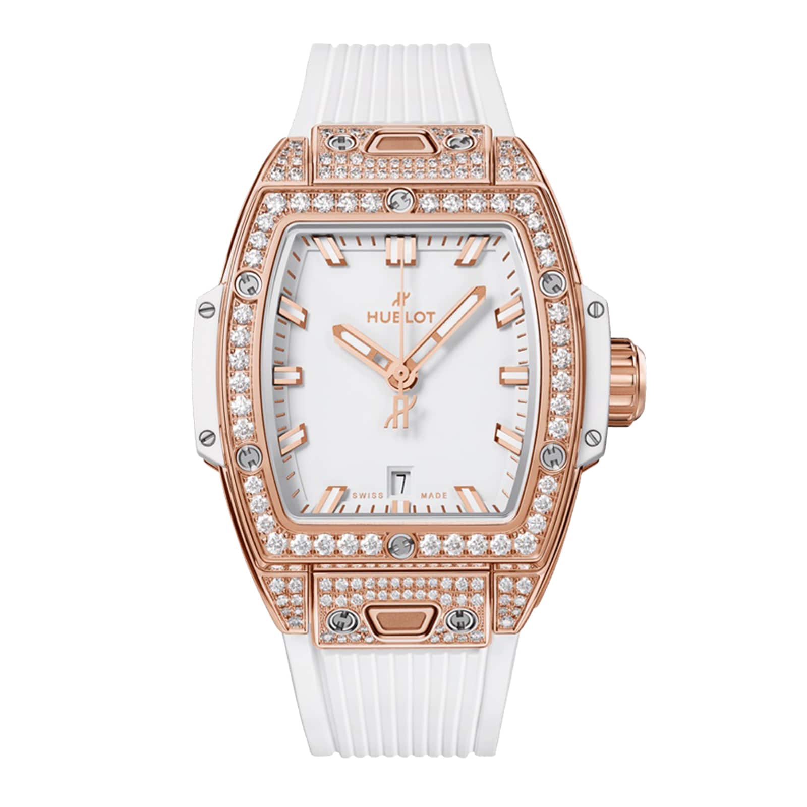 Hublot ladies watch with cheap diamonds