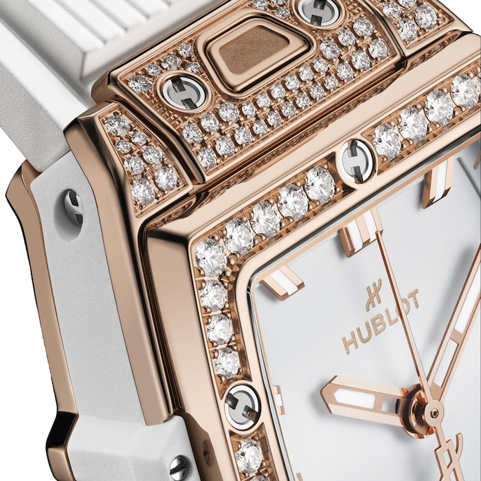 Hublot Spirit Of Big Bang King Gold White Pave 32mm