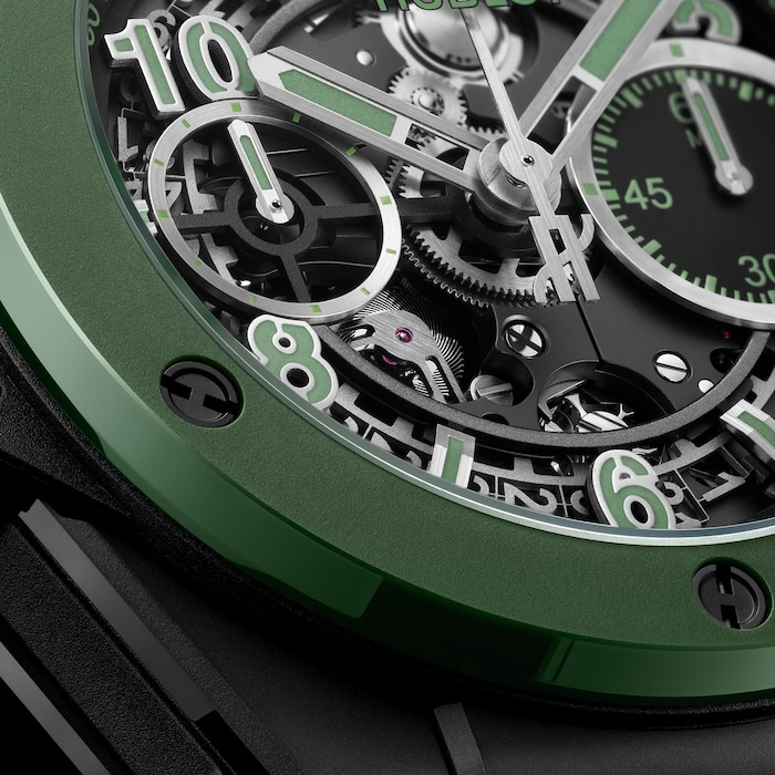 Hublot Big Bang Unico 42mm Mens Watch Green The Watches Of Switzerland Group Exclusive