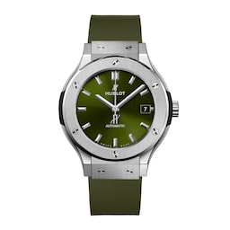 17171121 - Classic Fusion Titanium Green 38mm