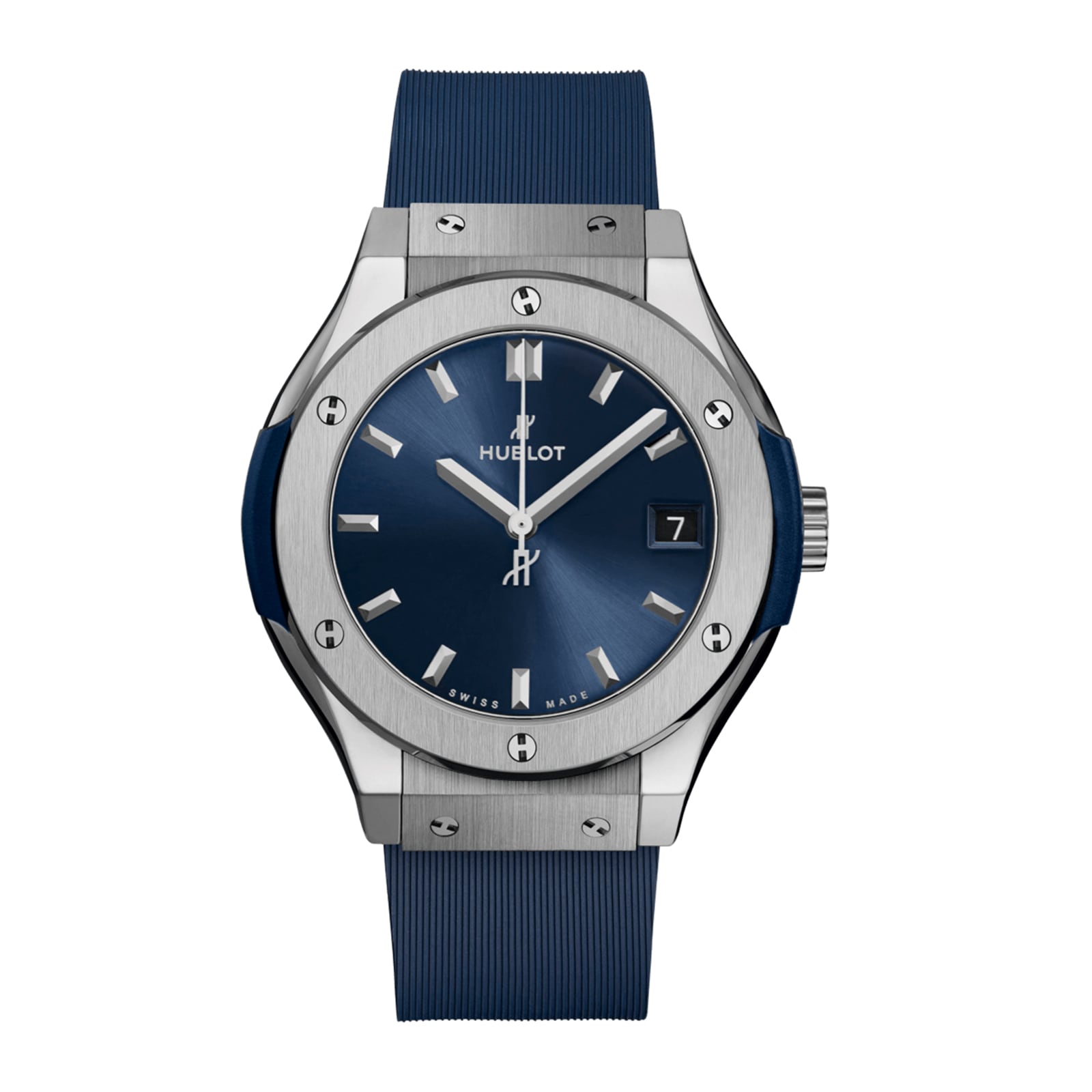 Hublot blue clearance titanium price